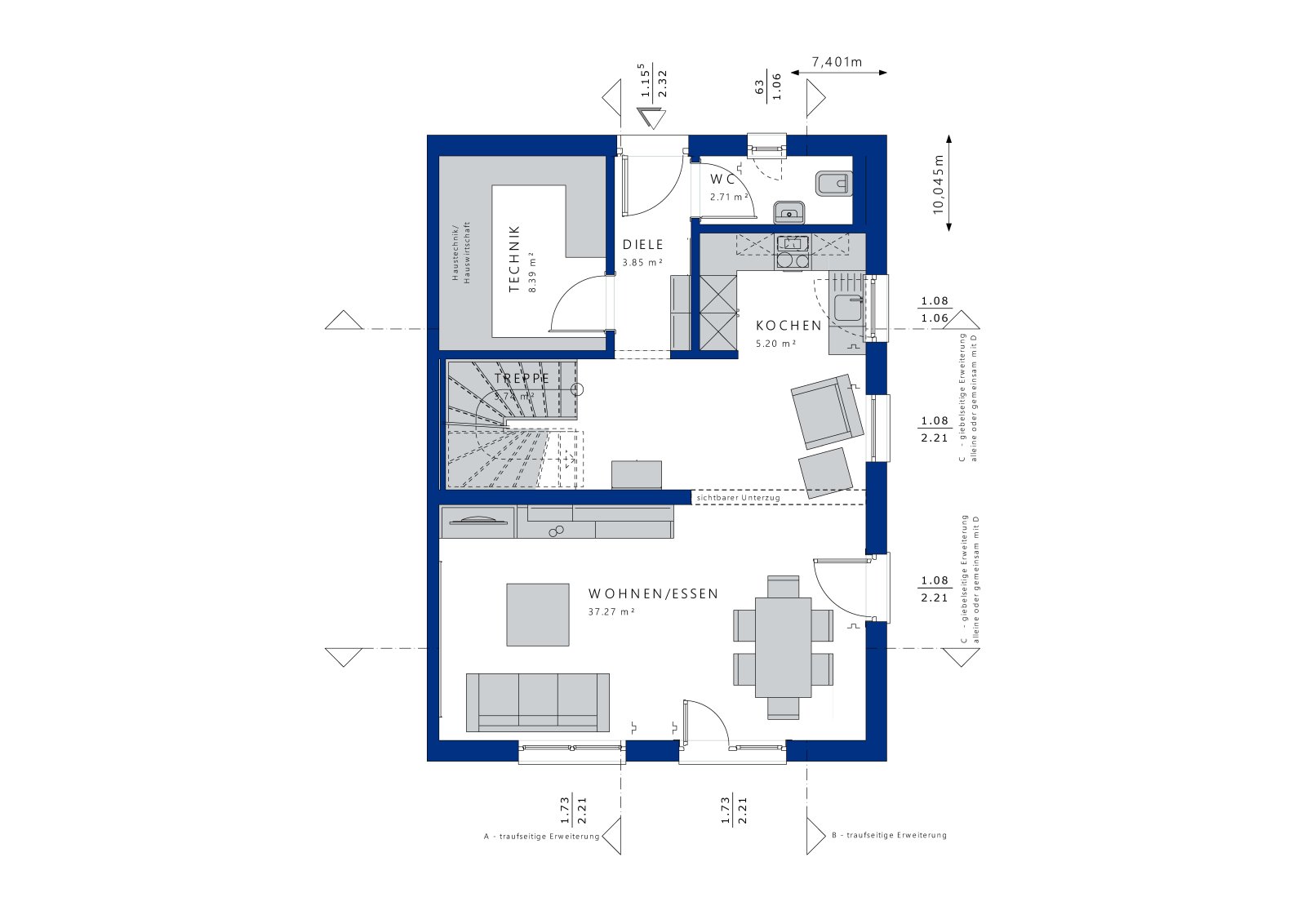 Traumhaus auf Ihre Bedürfnisse angepasst!