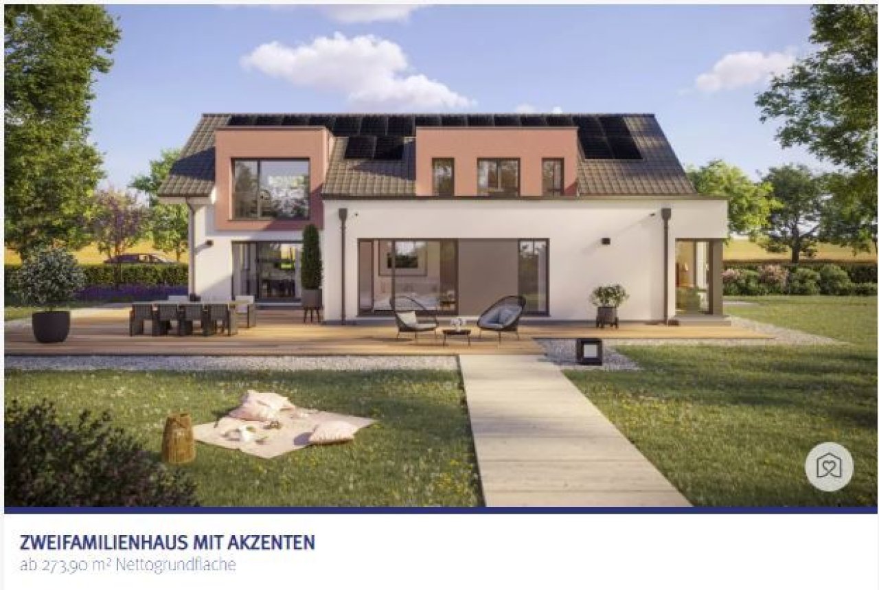 Zweifamilienhaus mit Akzenten